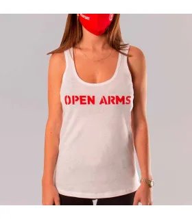 Camiseta Open Arms tirantes chica