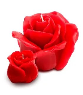 Espelma Rosa de Sant Jordi